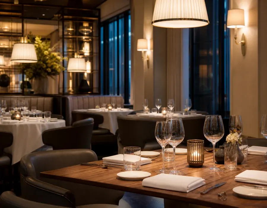 Restaurant dining room