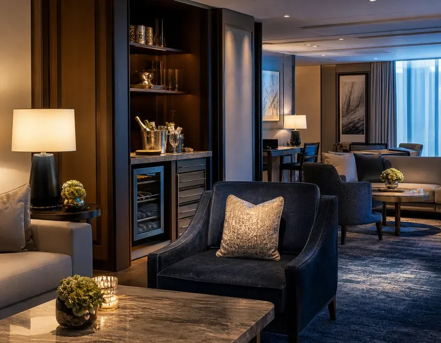 VIP hospitality lounge